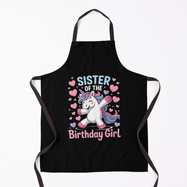 Item preview, Sister of the Birthday Girl Flossing Unicorn Sister 1 designed and sold by MonsterBuddiess.