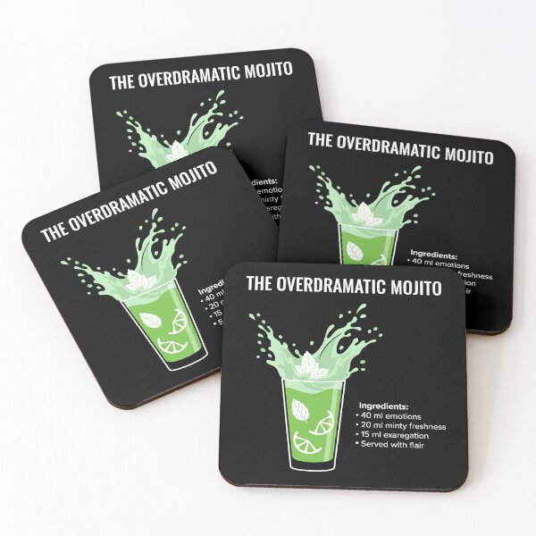 Item preview, I Cocktail - The Overdramatic Mojit designed and sold by Fuechse.