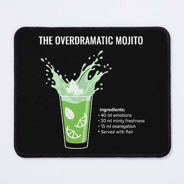 Item preview, I Cocktail - The Overdramatic Mojit designed and sold by Fuechse.