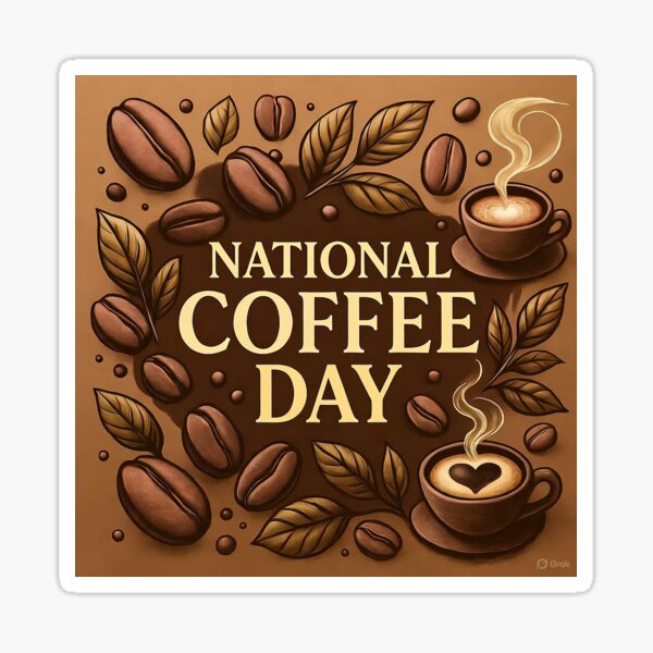 Item preview, National Coffee Day designed and sold by Americans Gift Store.