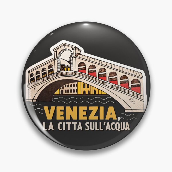 Item preview, Venice Rialto Bridge City on Water Art designed and sold by kacperartdesign.