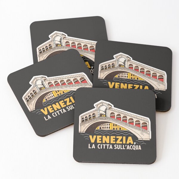 Item preview, Venice Rialto Bridge City on Water Art designed and sold by kacperartdesign.
