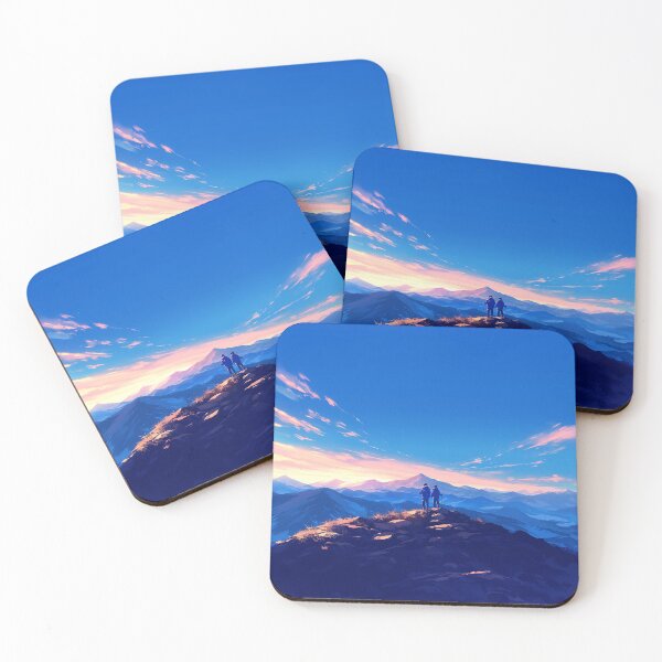 Item preview, Hikers at the Edge of Dawn designed and sold by Christian Weiss.