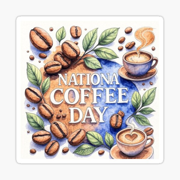 Item preview, National Coffee Day designed and sold by Americans Gift Store.