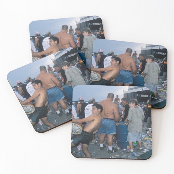 Item preview, Concert Fans Drumming On Site At Woodstock 99 - Photograph designed and sold by ConcertImages.
