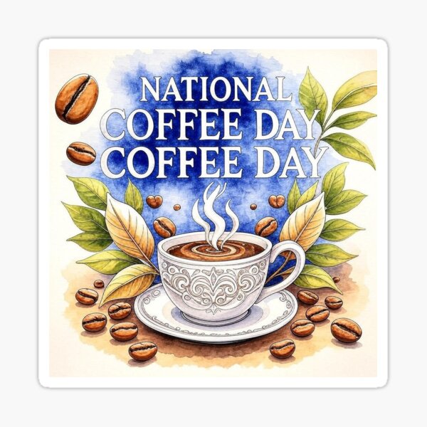 Item preview, National Coffee Day designed and sold by Americans Gift Store.