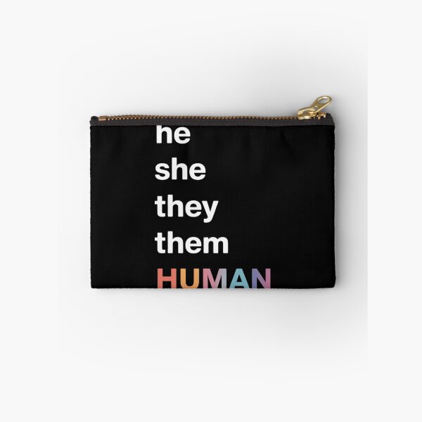 Item preview, He She They Them Human LGBTQ Pride designed and sold by HaileyRobel.