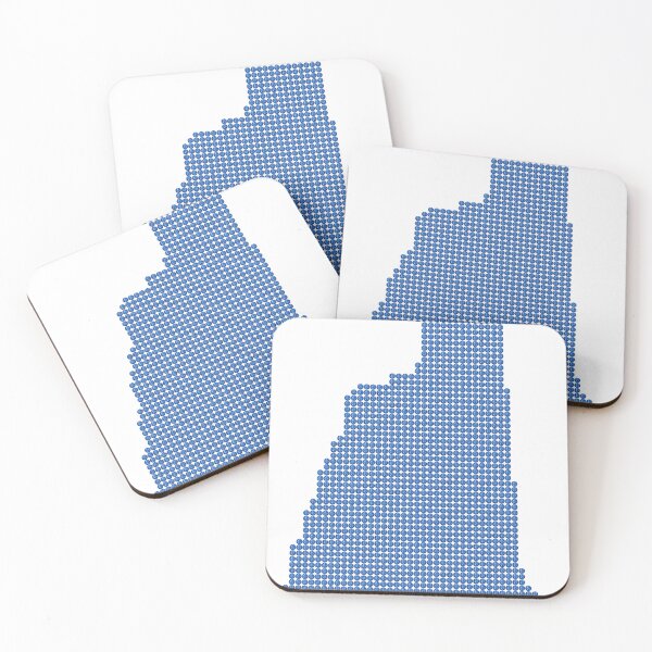 Item preview, Blue Rhinestone New Hampshire designed and sold by TheIconSmith.