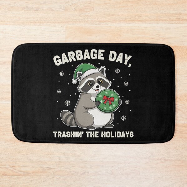 Item preview, Garbage Day Trashin’ the Holidays – Funny Raccoon Christmas Design for Holiday T-Shirts, Hoodies & Gifts designed and sold by graphicnew.