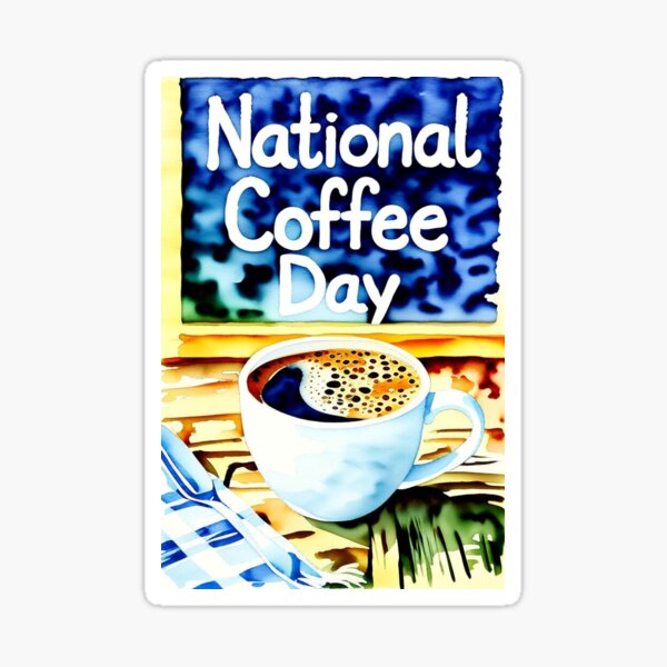 Item preview, National Coffee Day designed and sold by Americans Gift Store.