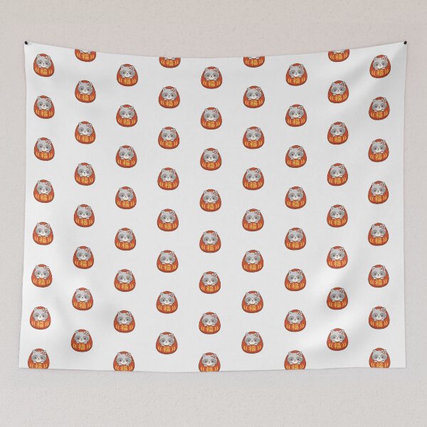 Item preview, Cute Raccoon Daruma designed and sold by BebaLab.