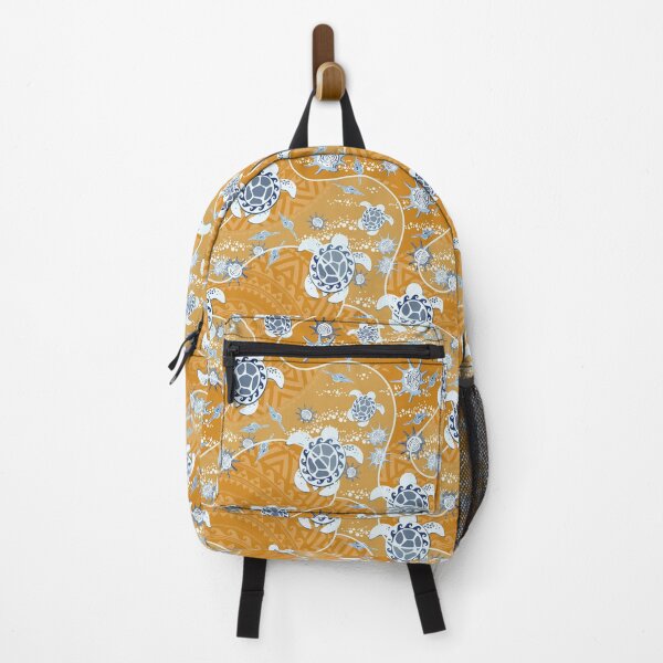 Item preview, Hawaii Lemon turtles on a Orange background designed and sold by Alex  Blud.