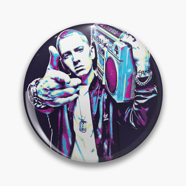 Item preview, Eminem Retro Art designed and sold by SiksisArt.