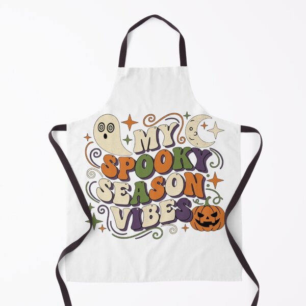 Item preview, My Spooky Season Vibes Retro Groovy 70s Halloween Ghost designed and sold by Cellara91.