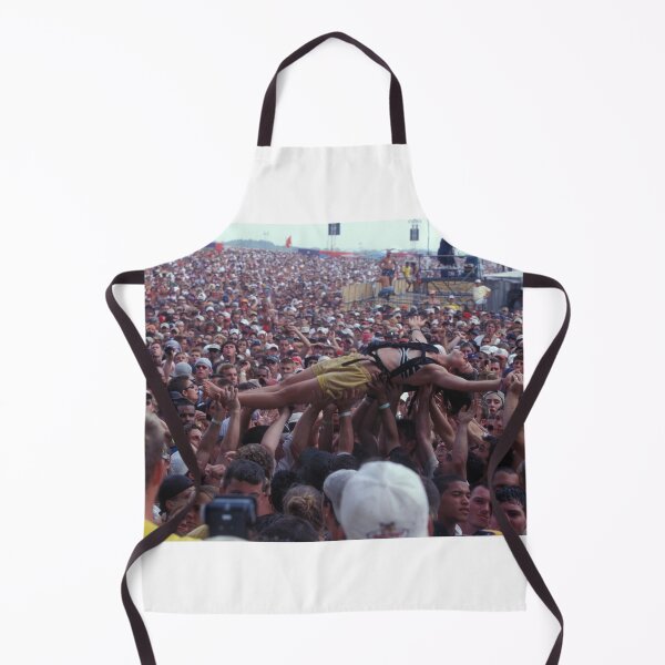 Item preview, A Concert Fan Body Surfing Across The Massive Crowd At Woodstock 99 - Photograph designed and sold by ConcertImages.