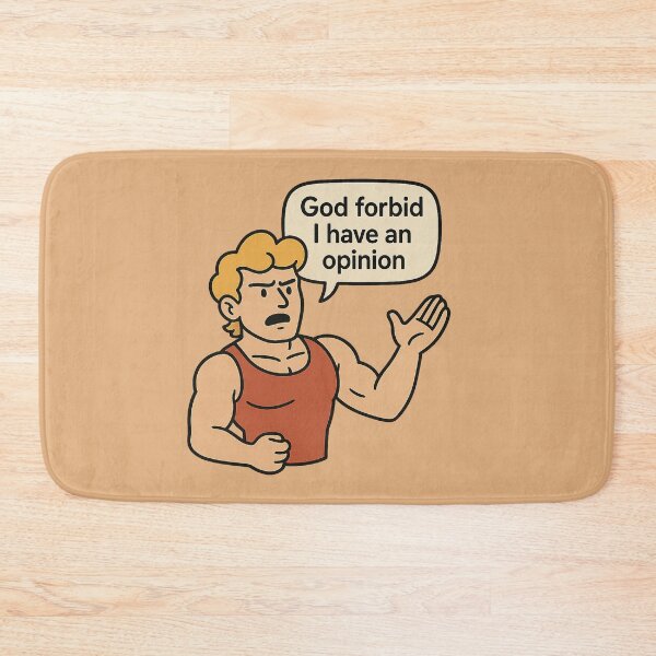 Item preview, God Forbid a Himbo Pontificate designed and sold by Bratak.