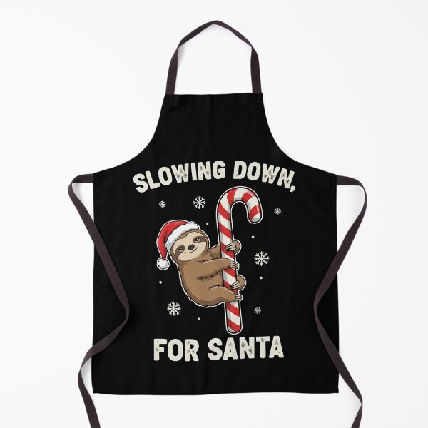 Item preview, Slowing Down for Santa – Funny Sloth Christmas Design for Holiday T-Shirts, Hoodies & Gifts designed and sold by graphicnew.