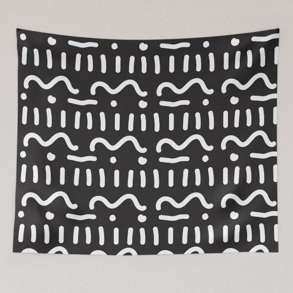 Item preview, Bogolan – Traditional African Pattern Inspired by Malian Fabric designed and sold by Wolagno.
