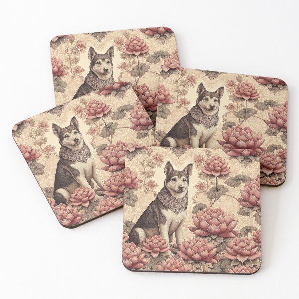 Item preview, Thai Flower Pattern Dog designed and sold by Vanich-Panich.