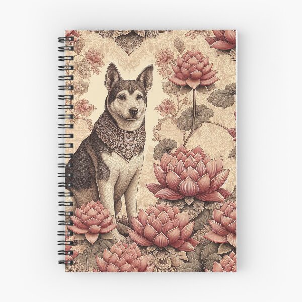 Item preview, Thai Flower Pattern Dog designed and sold by Vanich-Panich.