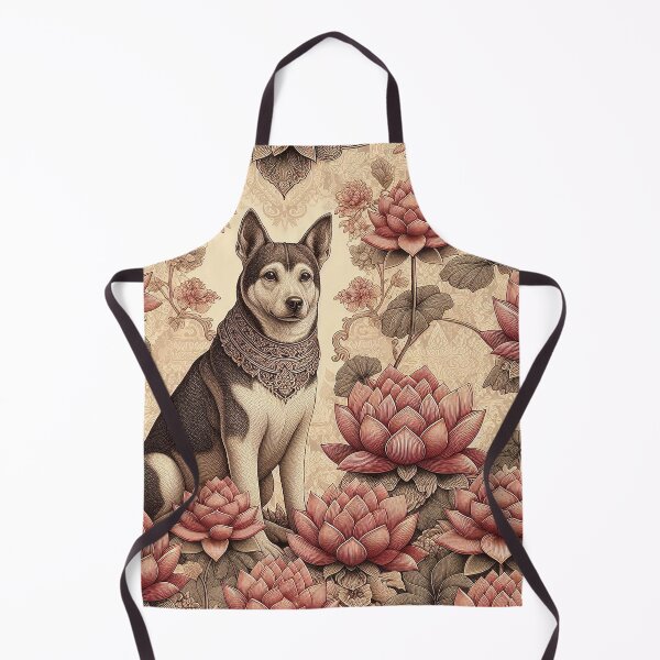 Item preview, Thai Flower Pattern Dog designed and sold by Vanich-Panich.