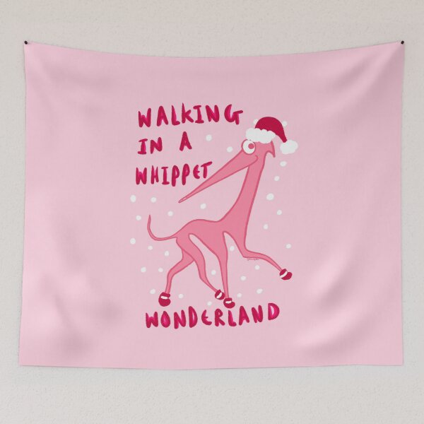 Item preview, Walking In A Whippet Wonderland designed and sold by galandgoose.