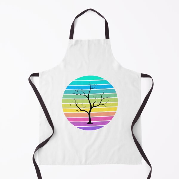 Item preview, Aesthetic Tree Art Apparel – Colourful Sunset Vibes designed and sold by Melty Shirts.