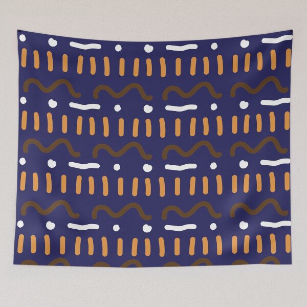 Item preview, Bogolan traditional African fabric designed and sold by Wolagno.