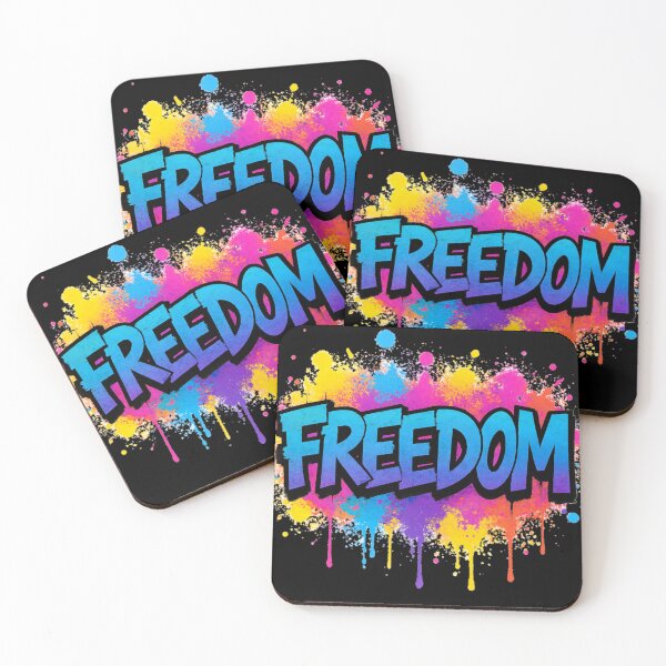 Item preview, Freedom Graffiti Splash designed and sold by salehstore7.