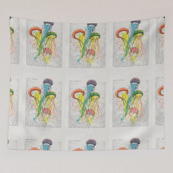 Item preview, Aesthetic Impalla Jellyfish With Psychedelic Style designed and sold by yamancay85.