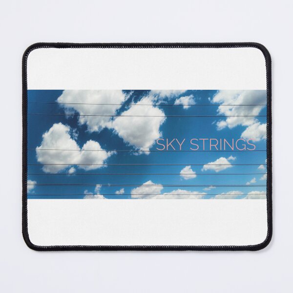 Item preview, "SKY STRINGS" - Minimalist Sky Photography with Abstract Lines designed and sold by SergioMiklos.