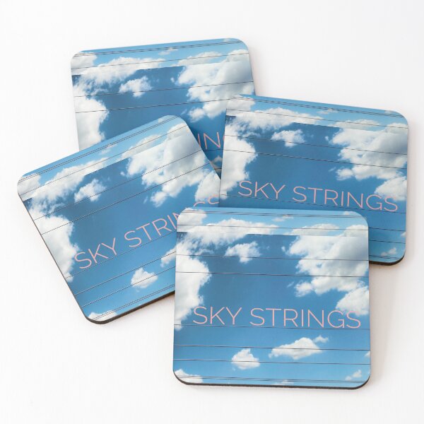 Item preview, "SKY STRINGS" - Minimalist Sky Photography with Abstract Lines  designed and sold by SergioMiklos.