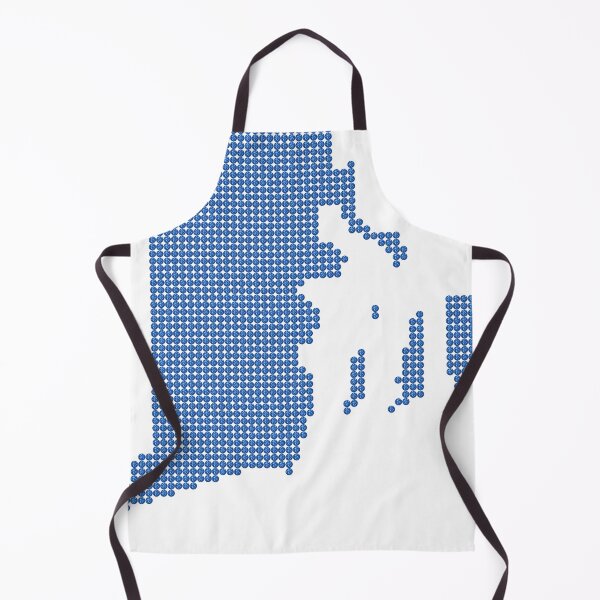 Item preview, Blue Rhinestone Rhode Island designed and sold by TheIconSmith.