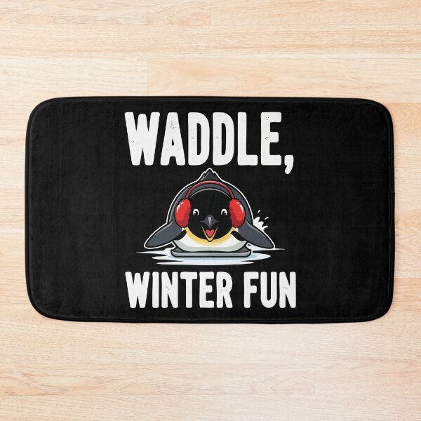 Item preview, Waddle Winter Fun – Cute Penguin Christmas Design for Holiday T-Shirts, Hoodies & Gifts designed and sold by graphicnew.