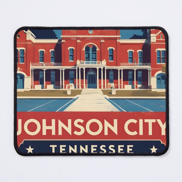 Item preview, Johnson City Tennessee 1950s USA Vintage Travel Tourism designed and sold by TravelersGems.