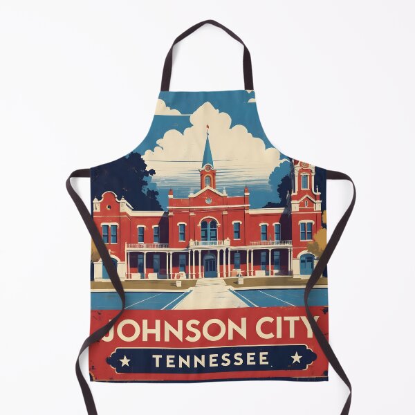 Item preview, Johnson City Tennessee 1950s USA Vintage Travel Tourism designed and sold by TravelersGems.