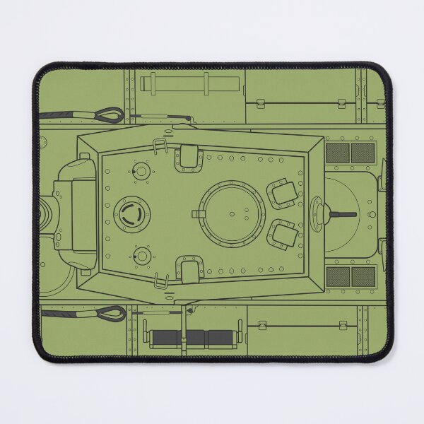 Item preview, KV-1 Top Down Silhouette designed and sold by FAawRay.