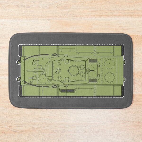 Item preview, KV-1 Top Down Silhouette designed and sold by FAawRay.