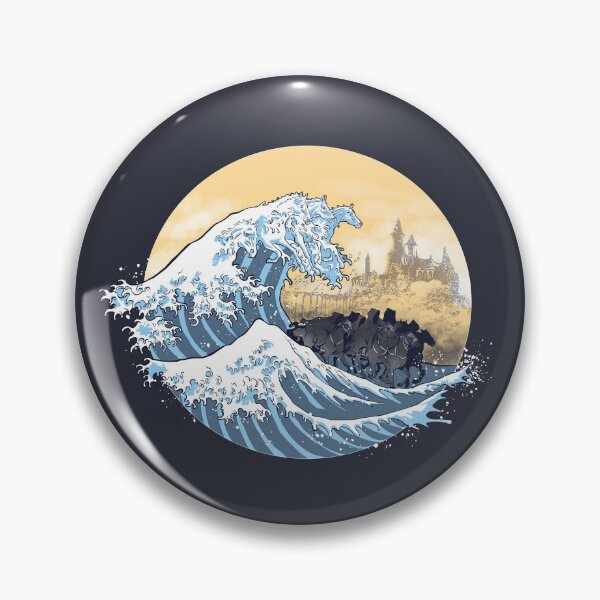 Item preview, The Great Wave of the Ringwraiths designed and sold by Zascanauta.