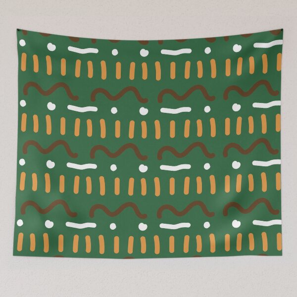 Item preview, Bogolan traditional African fabric designed and sold by Wolagno.