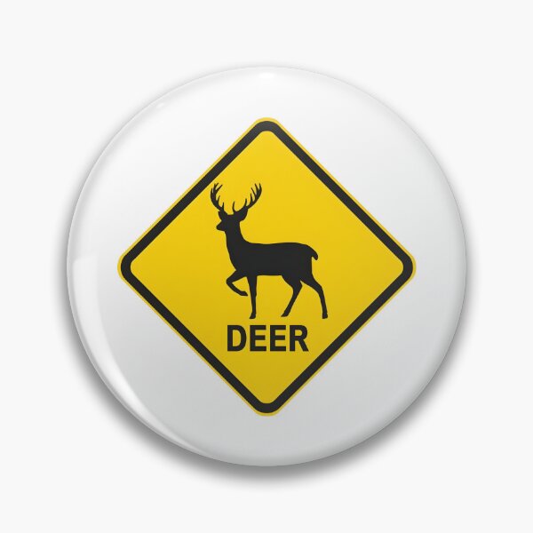 Item preview, deer warning designed and sold by xMErCUrY03x.