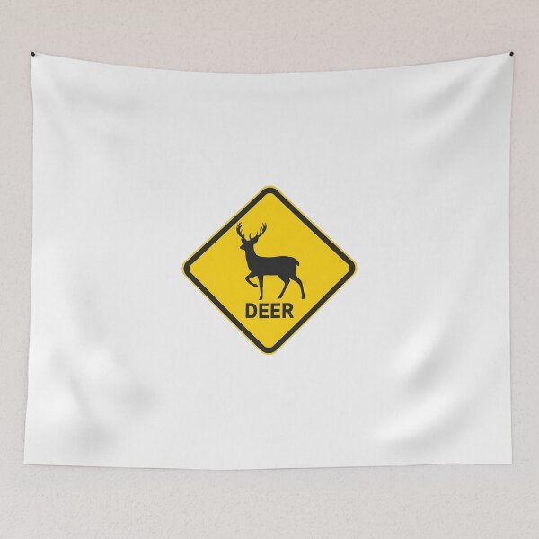 Item preview, deer warning designed and sold by xMErCUrY03x.