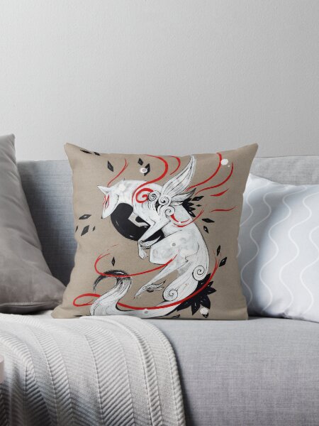 Item preview, Okami Amaterasu RIBBONS designed and sold by RubisFirenos.