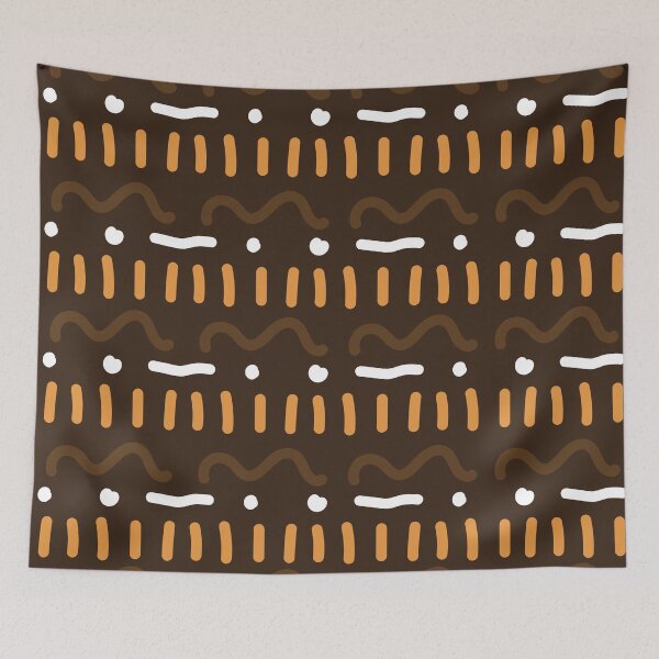 Item preview, Bogolan traditional African fabric designed and sold by Wolagno.