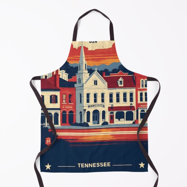 Item preview, Manchester Tennessee 1950s USA Vintage Travel Tourism designed and sold by TravelersGems.