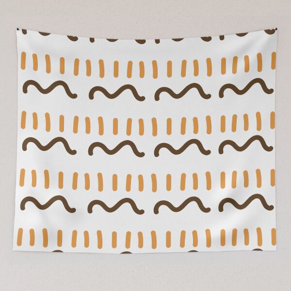 Item preview, Bogolan traditional African fabric designed and sold by Wolagno.