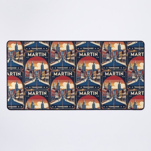 Item preview, Martin Tennessee 1950s USA Vintage Travel Tourism designed and sold by TravelersGems.
