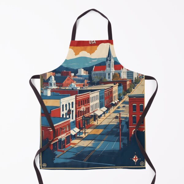 Item preview, Maryville Tennessee 1950s USA Vintage Travel Tourism designed and sold by TravelersGems.