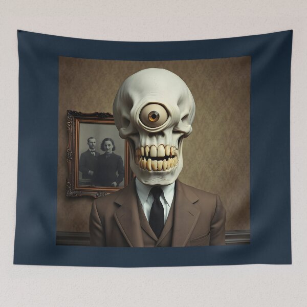 Item preview, The Eyeball In A Skull  designed and sold by Henrybubbles400.
