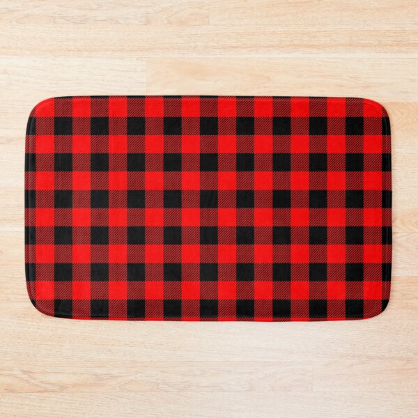 Item preview, Red Buffalo checkered plaid. Rob Roy MacGregor Tartan.  designed and sold by iclipart.